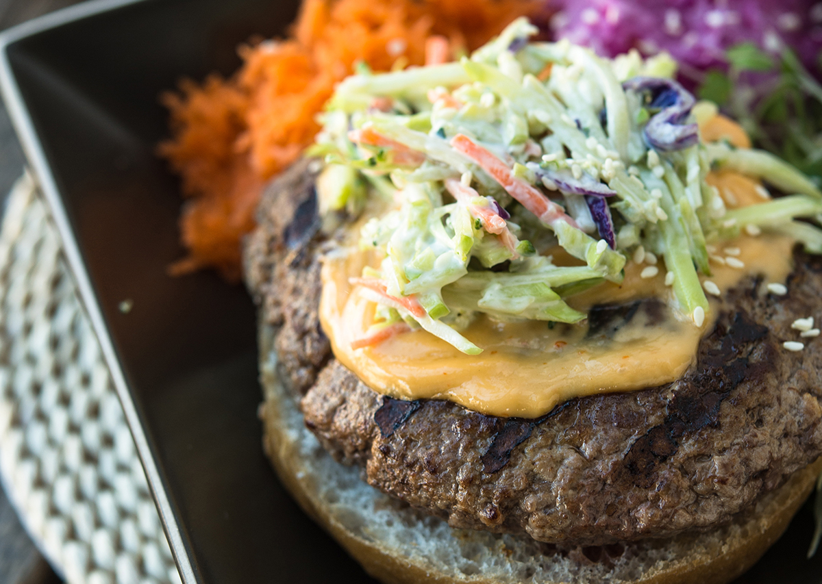 AsianStyle Burgers Recipe Foreman